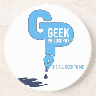 Geek Philosophy Shot Glass Coaster