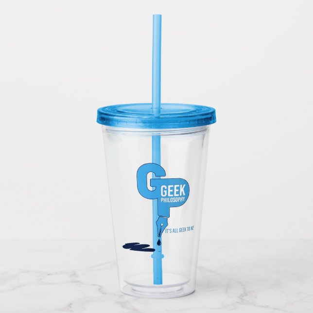 Geek Philosophy Tumbler (Front)
