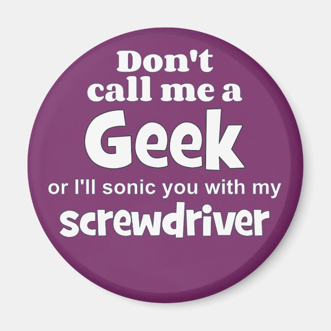 Geek screwdriver wf magnet (Front)