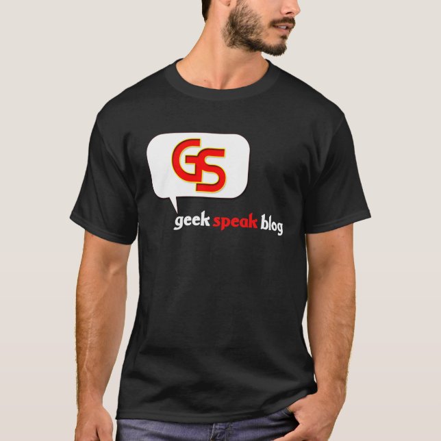 Geek Speak Blog-Talk Geeky to Me! - short sleeve T-Shirt (Front)