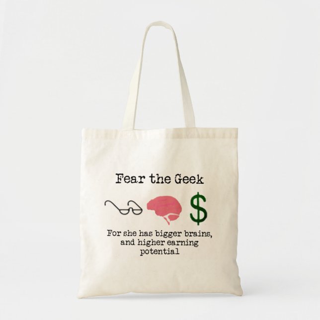 Geek! Tote Bag (Front)