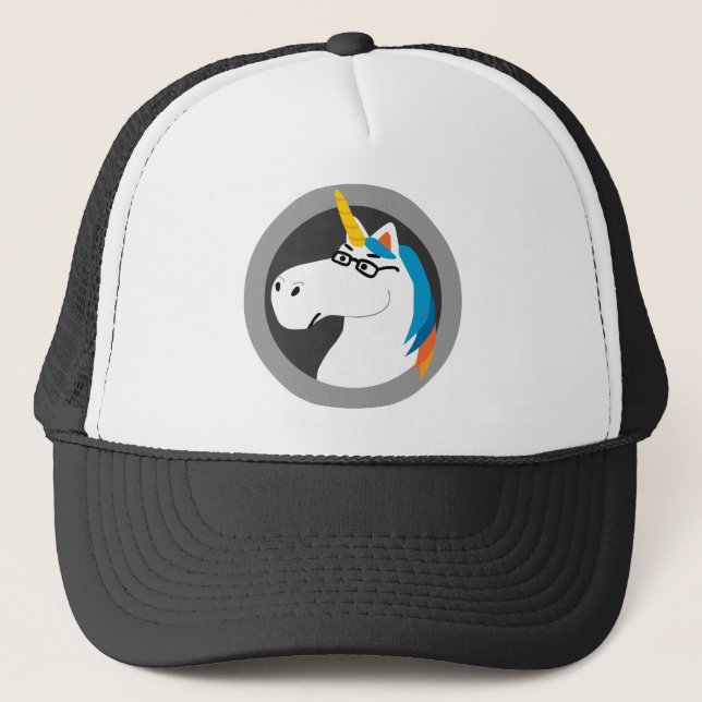 Geekicorn Trucker Hat (Front)