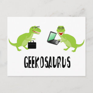 geekosaurus postcard