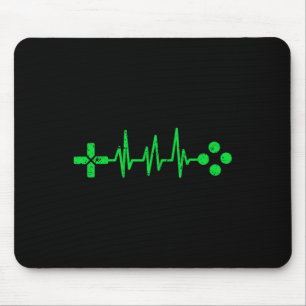 Geeks Heartbeat Gaming Mouse Pad