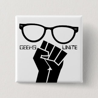 Geeks Unite! Button
