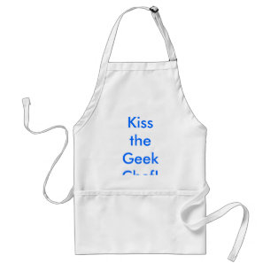 GeekWare! Kiss the Geek Chef! Standard Apron