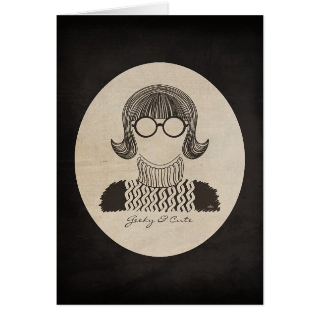 Geeky and Cute (Front)