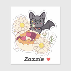 Geeky Bat and Kawaii Cherry Tart