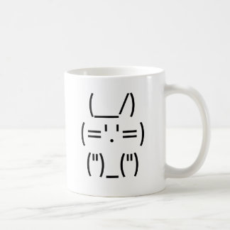 Geeky Bunny likes coffee Coffee Mug