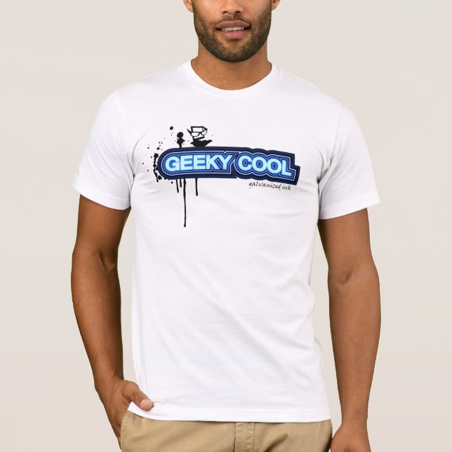 Geeky Cool T Shirt (Front)