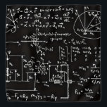 Geeky Math Mathematics Bandana<br><div class="desc">Mathematics  / Math / Math Teacher Gift / Math Student Gift / Geek gift / Black Men's Apparel Clothing Accessories Bandanna Scarf.</div>