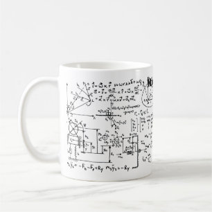 Geeky Math Mathematics Personalised Coffee Mug