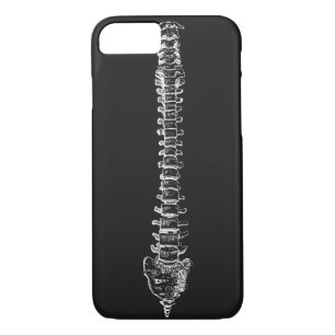 Geeky Spine Anatomy Spinal Cord Vertebral Column iPhone 8/7 Case