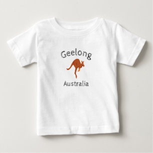 Geelong Australia Kangaroo 4 Baby T-Shirt