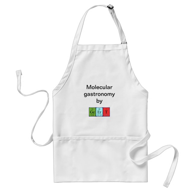 Geert periodic table name apron (Front)