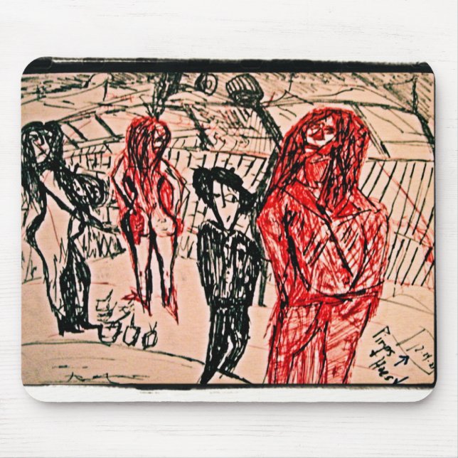 Gees Up Mouse Pad (Front)