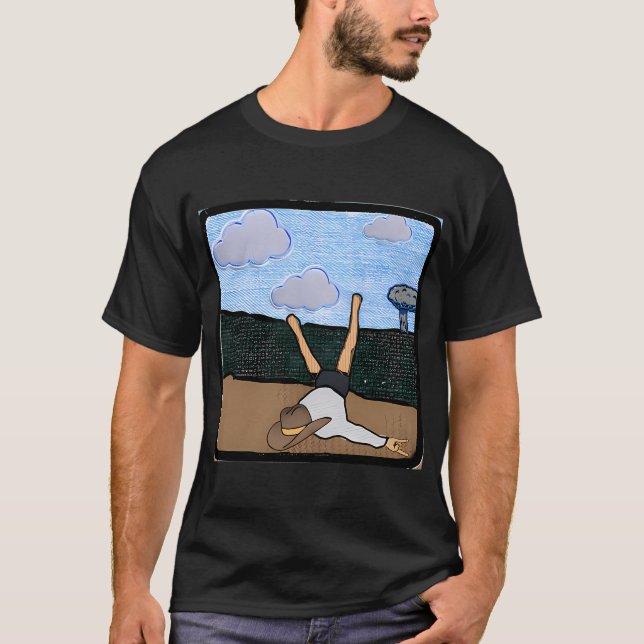 Geese 3D Country Patchwork T-Shirt (Front)