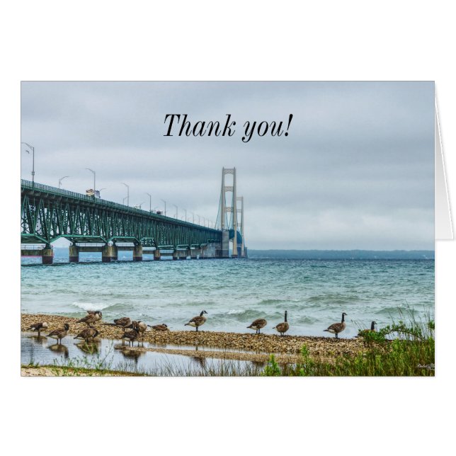 Geese At Mighty Mac Thank You (Front Horizontal)