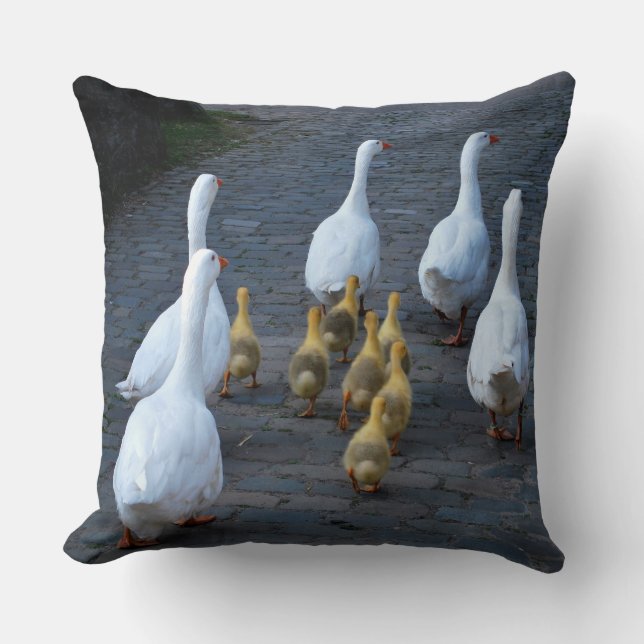 geese cushion (Front)