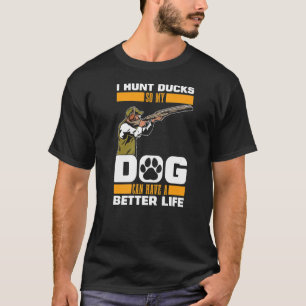 Geese Dog Goose Hunter Hunt Duck Hunting T-Shirt