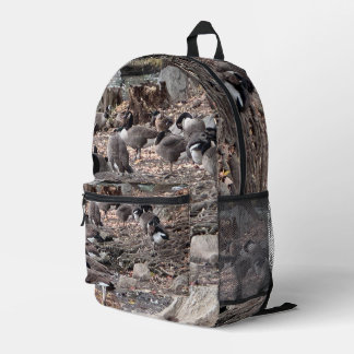 Geese in the Park Backpack