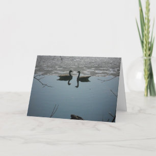"Geese Love" Thank You Card
