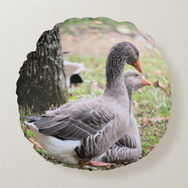 Geese   pillow case (Front)