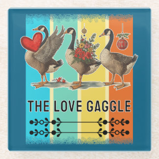 geese plus size T-Shirt Glass Coaster