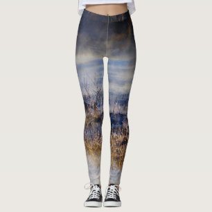 Geese Taking A Break Leggings