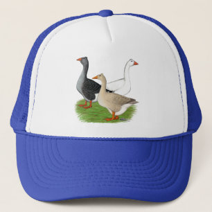 Geese:  Tufted Trio Trucker Hat