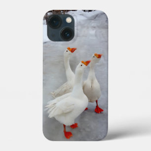 Geese white iPhone 13 mini case