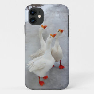 Geese white iPhone 11 case
