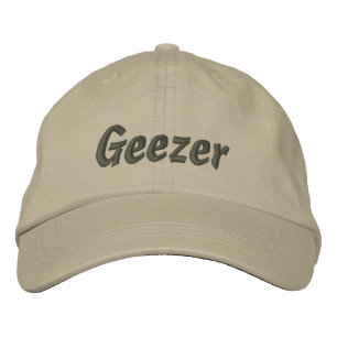 Geezer Embroidered Cap / Hat