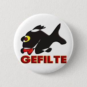 Gefilte 6 Cm Round Badge