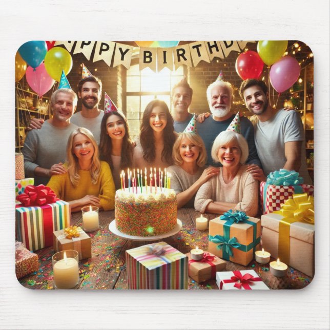 Geft mouse pads halloween party  (Front)
