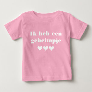 Geheimpje ik word grote zus baby T-Shirt