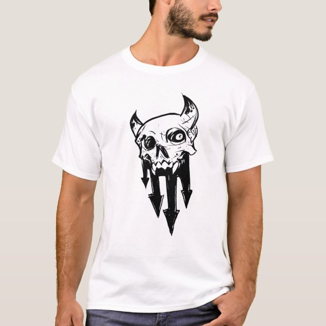 Gein skull 2 T-Shirt (Front)