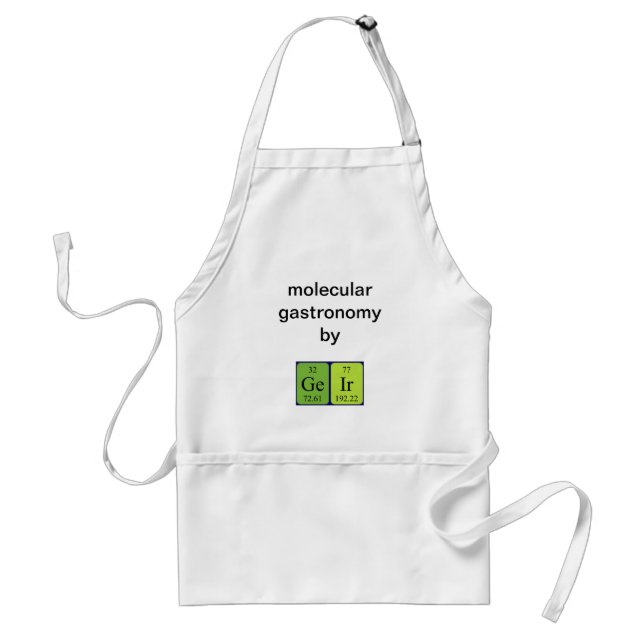 Geir periodic table name apron (Front)