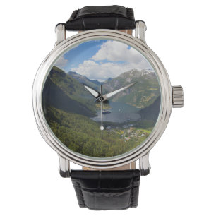 Geiranger Fjord landscape, Norway Watch