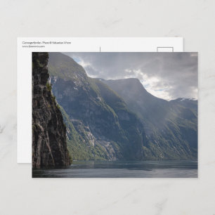 Geirangerfjorden Norway Postcard