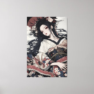 Geisha 071429 canvas print