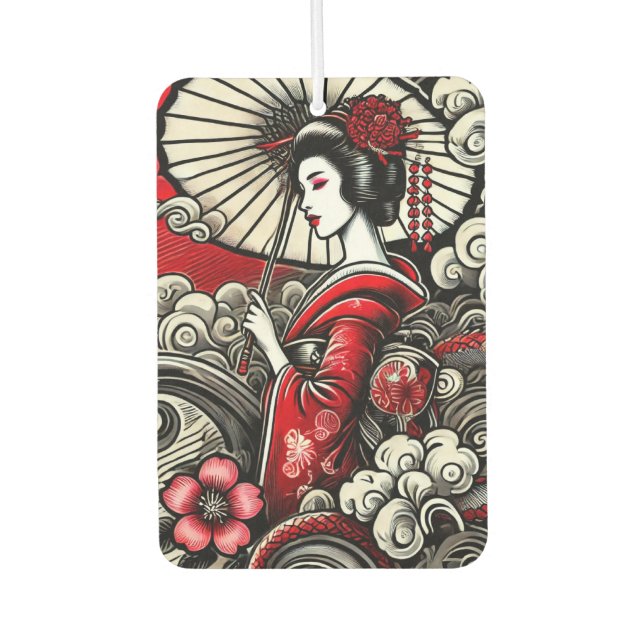 Geisha Air Freshener (Front)