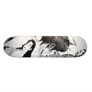 Geisha and the Samurai Skateboard