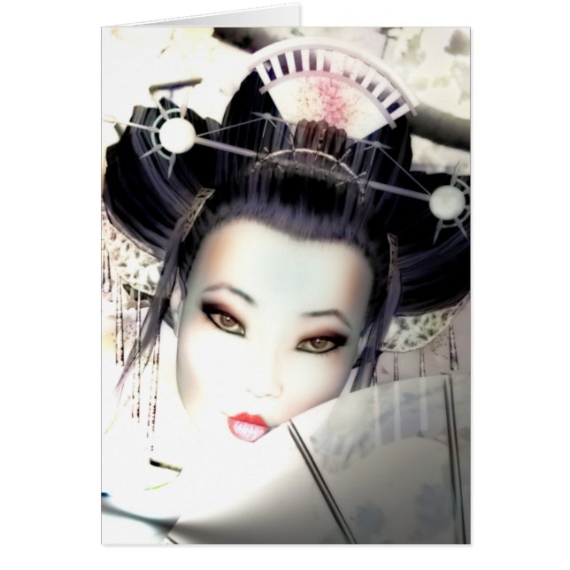 Geisha Card (Front)
