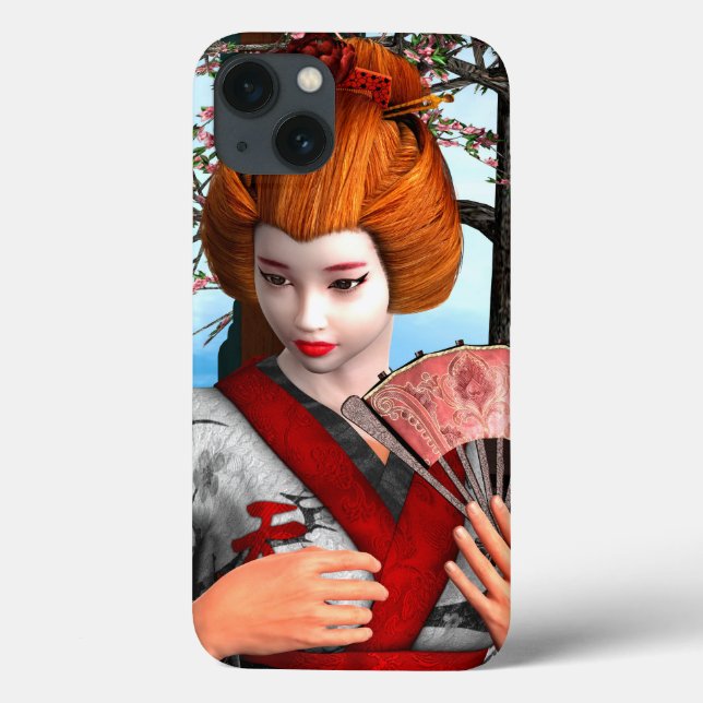 Geisha Case-Mate iPhone Case (Back)