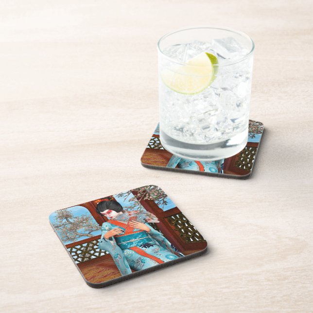 Geisha Coaster (Right Side)