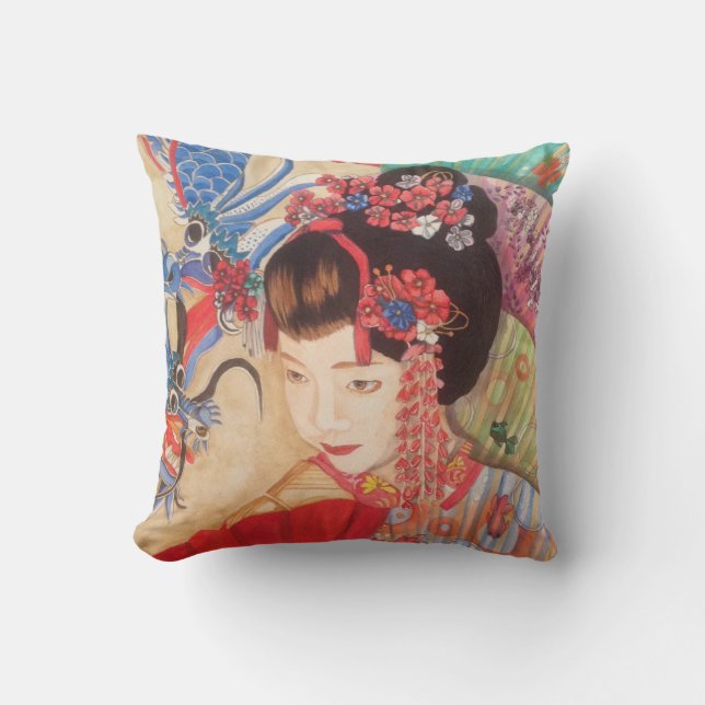 Geisha Cushion (Front)