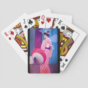 Geisha Dance Playing Cards