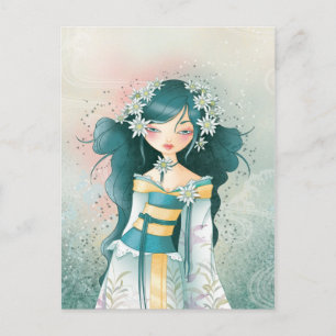 Geisha EdelKuwait Postcard