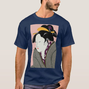 Geisha Girl Japanese Retro Aesthetic Asian Vaporwa T-Shirt